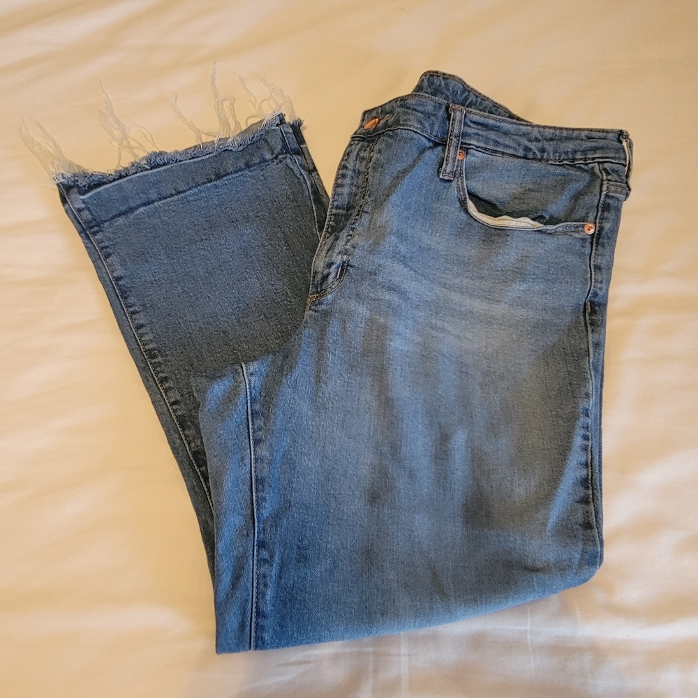 Universal Thread Womens 18/34R Ankle Bootcut Jeans